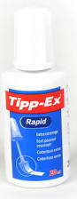 טיפקס בקבקון+מברשת TIPP-EX